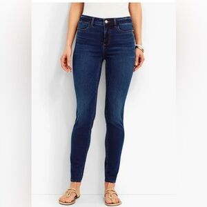 Talbots Flawless 5 Pocket Classic Blue Denim Jegging 8 Petite